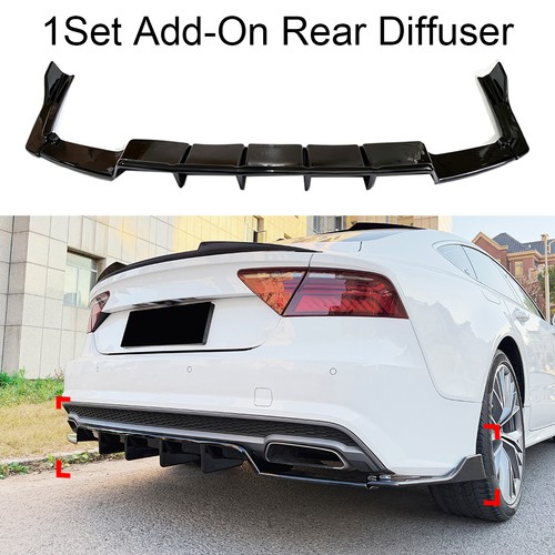 Rear diffuser splitter - splitter, +