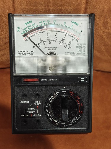 Vintage micronta 201u - micronta, 22-201u
