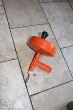 Drain Unblocker Tool Hair Remover Sink Snake Drain Auger Pipe Plumber Cleaner