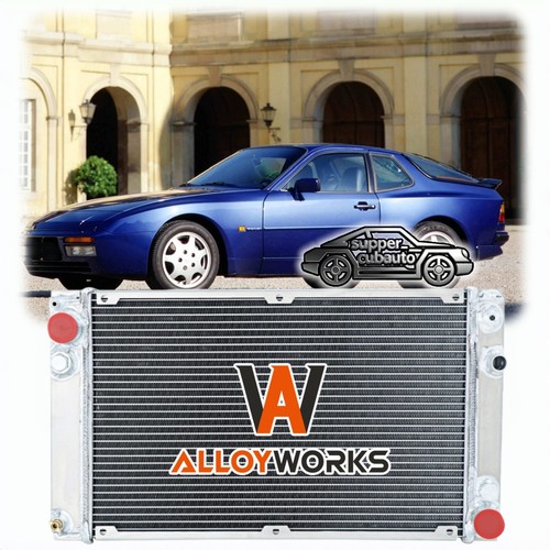 Row radiator for porsche - 3, al
