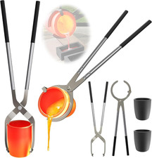 #3 (6.6Lbs-3Kg) Crucible Tongs