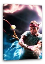 Rafael Nadal BB1 Tennis CANVAS Wall Art Poster 30"x20" CANVAS