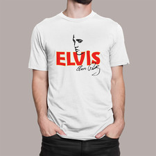ELVIS PRESLEY T SHIRT THE KING ROCK N ROLL CLASSIC RETRO GIFT ADULTS KIDS