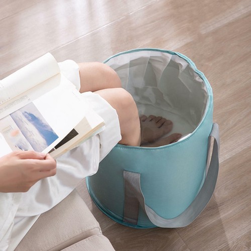 Folded feet soaking bag - bag, home