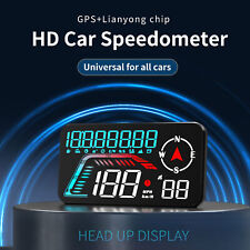 G12 Car HUD Head up Display Smart Speedometer for Car GPS System Overspeed Alarm