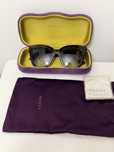 Gucci gg0029s black - gg0029s, oversized