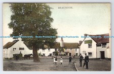 R779869 Braunton Pictorial Stationery London Peacock Autochrom