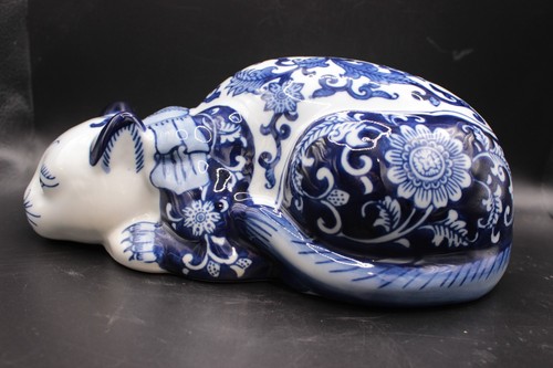 Vintage sleeping cat - cat, and