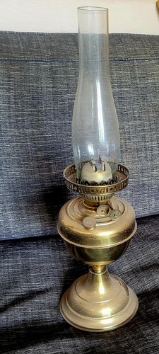 Vintage duplex brass - duplex, lamp