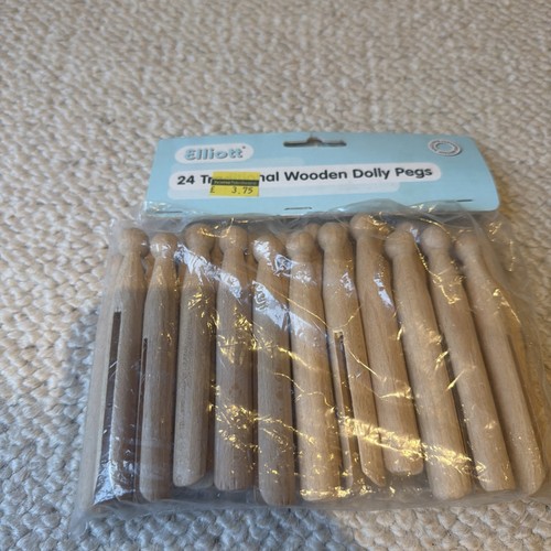 Elliotts wood dolly pegs for - dolly,