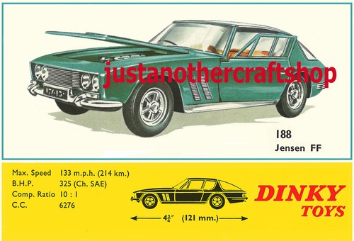 Dinky jensen 188 - jensen, ff