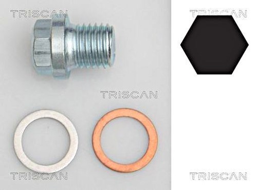 Oil pan screw plug triscan - oil,