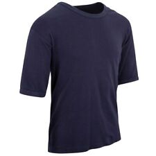 Genuine Royal Navy Issue T-Shirt Navy Blue Military Surplus - Grade 1 Used
