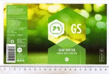 UK Beer Label - 71 Brewing Brewery - Scotland - Gear Shifter