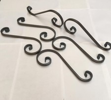 6 Wrought Iron Scrolls Weldable Mild Steel Side Gates Railings Rails Steel Metal
