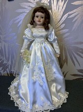 porcelain doll large BRIDE