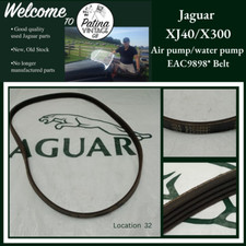 Air pump/water pump drive belt