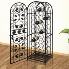 Wine rack bottles metal - wine,