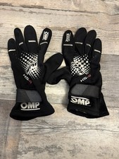 OMP KS-4 KS4 KART GLOVES BLACK