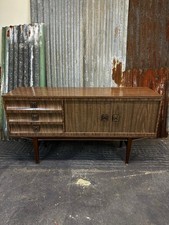 Mid Century Burr Walnut