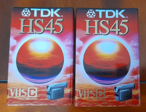 Tdk hs45 vhs - x2, secam