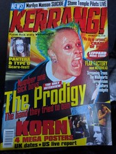 PRODIGY KERRANG  MAGAZINE