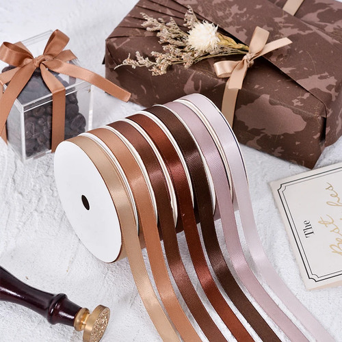Double face satin ribbon - double,