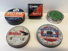 5 Vintage Empty Air Gun Pellet