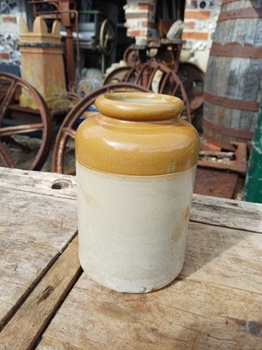 Antique stoneware storage - stoneware,