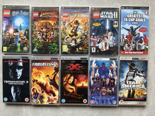 Psp games movies 10 - psp, x