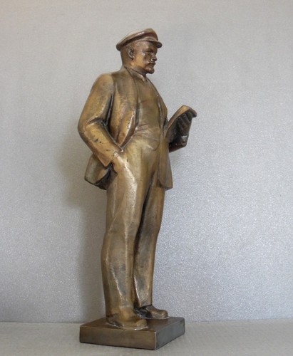 Vintage ussr lenin statue - vintage, by