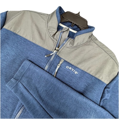 Orvis jacket mens large blue - orvis,