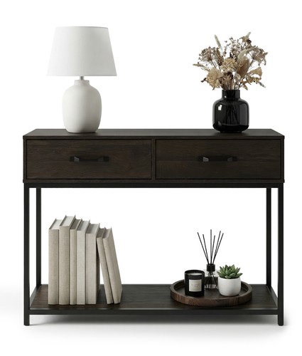 Wooden narrow console side - console,