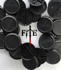 30mm round plastic bases with