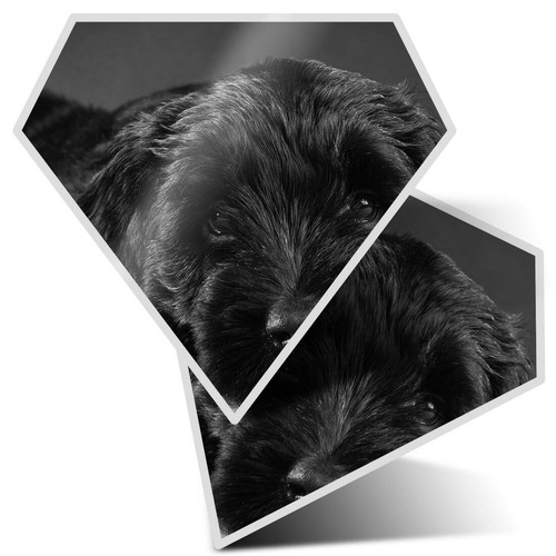 Diamond stickers cm bw - diamond,