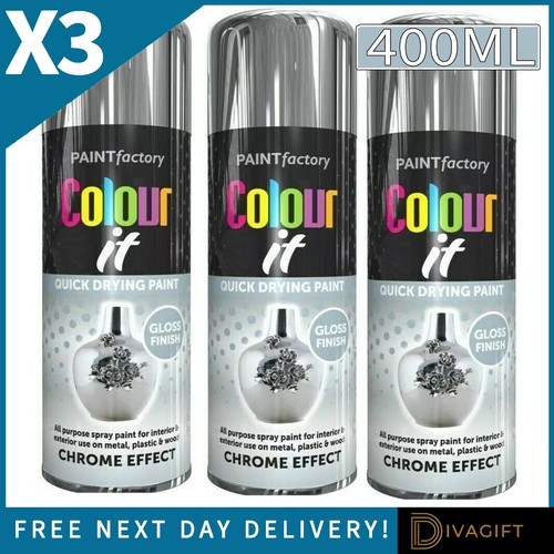 Chrome effect spray paint - effect,