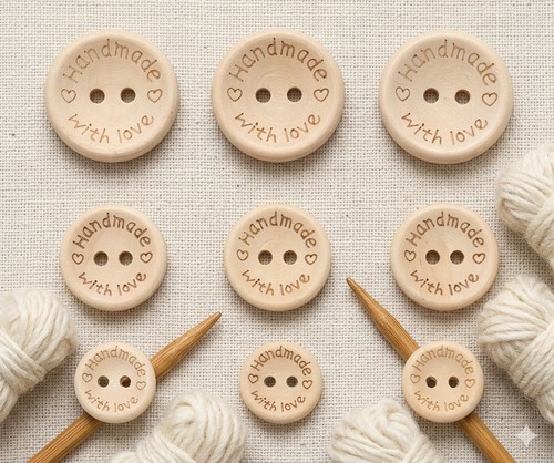 Handmade with love sizes - handmade,