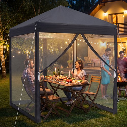 2x2m waterproof pop gazebo - up,
