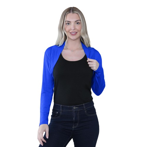 Womens bolero shrug plain long - womens,