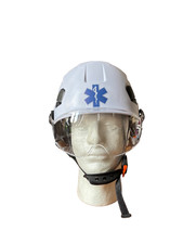 Ambulance Service Paramedic Medic Helmet Hard Hat Rescue with Visor St John