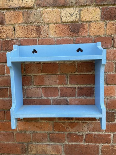 Vintage painted pine blue - painted,