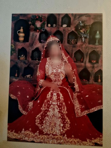 Red bridal lengha - lengha, dress