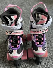 Roller Skates Size  XS 29-32) Senhai Power Quad Adjustable Straps