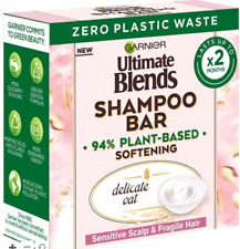 Garnier Ultimate Blends Delicate Oat Shampoo Bar Sensitive Scalp & Fragile Hair 