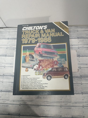 Chilton 7655 collector - chilton's, #7655
