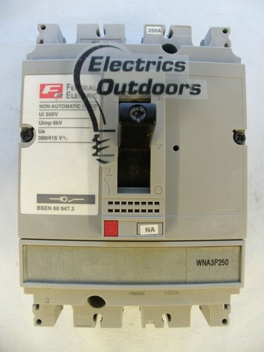 Federal electric 250 amp - 250,