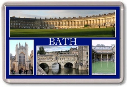 Fridge magnet bath large - -,