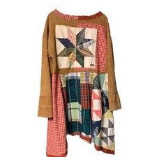 Upcycled Tunic Dress XL