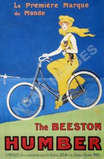 Humber beeston vintage bicycle - humber,