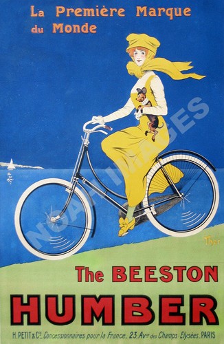 Humber beeston vintage bicycle - humber,